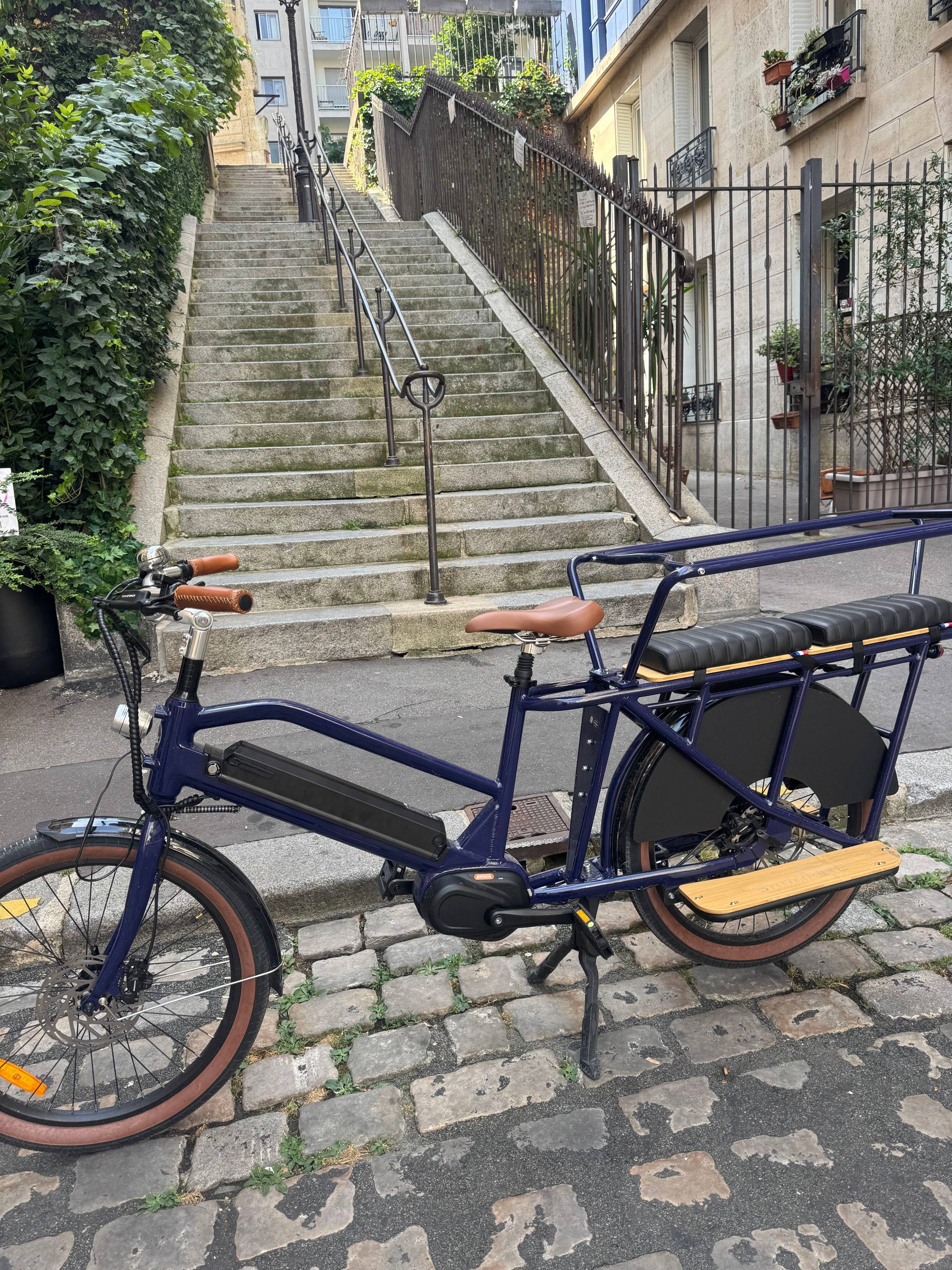 Vends vélo longtail/cargo électrique Brumaire