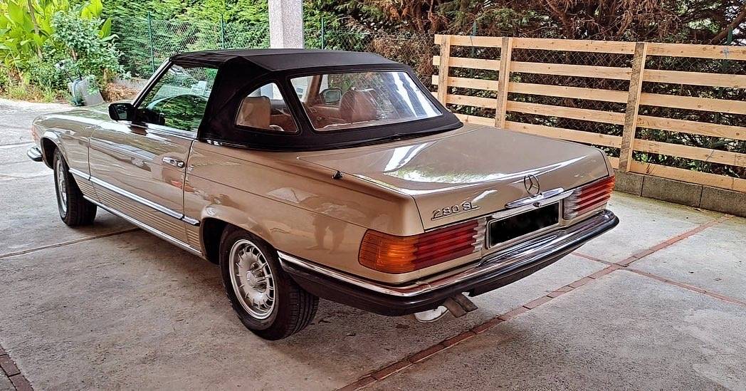 Mercedes cabriolet 280 SL 1976 avec hard-top, origine France