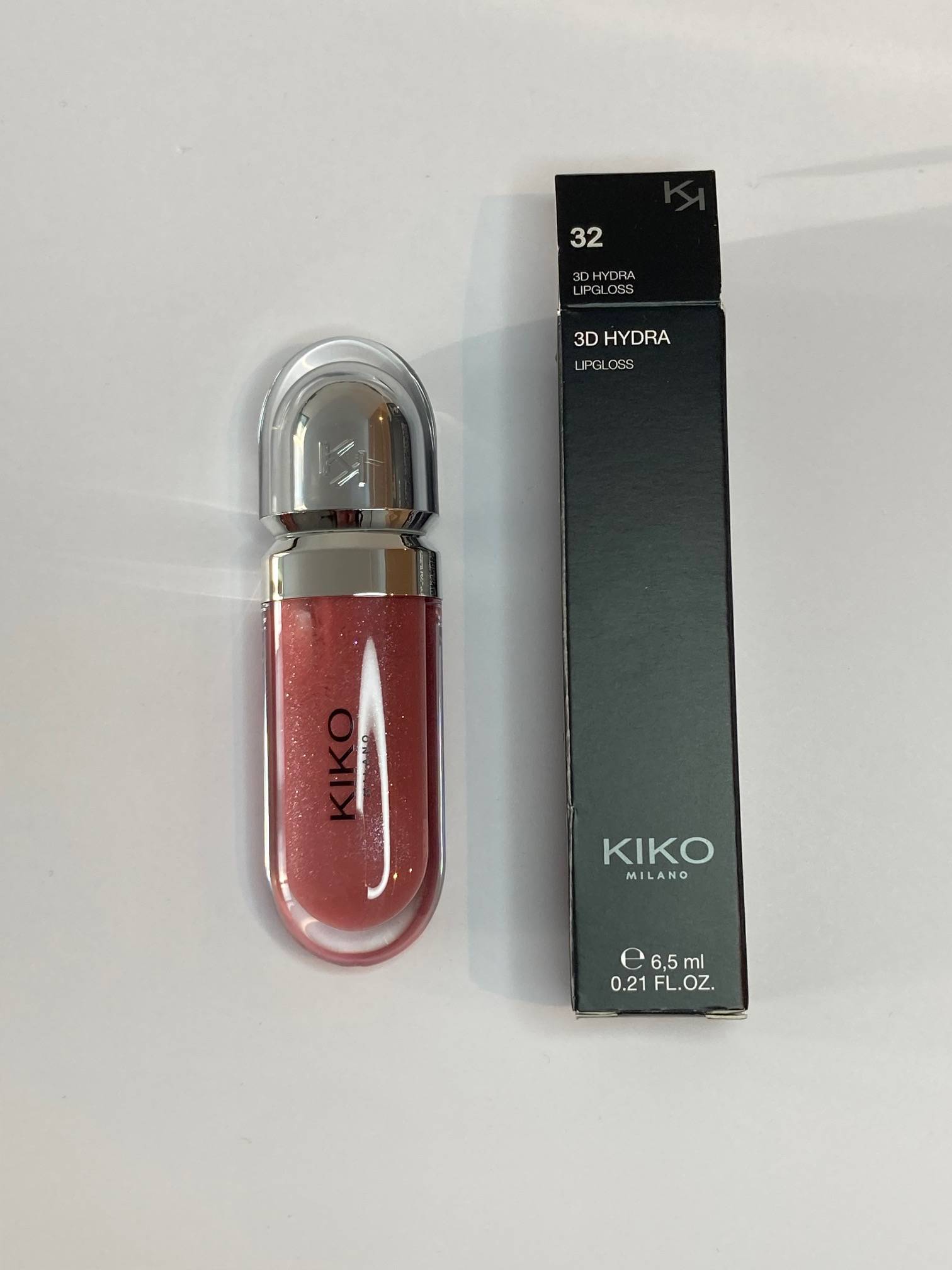 Vends gloss KIKO Milano – 3D Hydra Lipgloss 32 Pearly Natural Rose