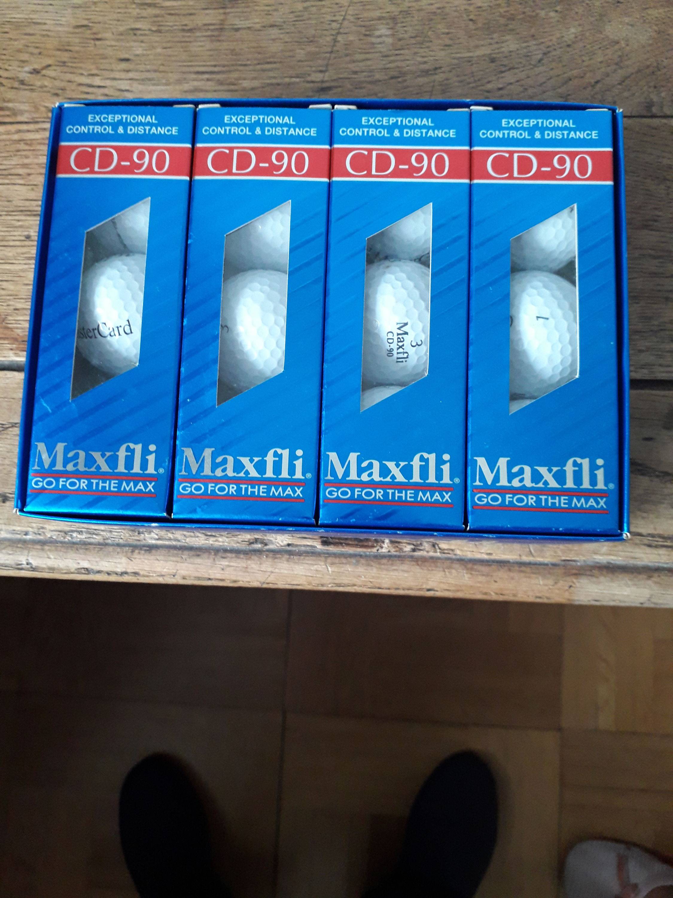 Balles de golf neuves Maxfli