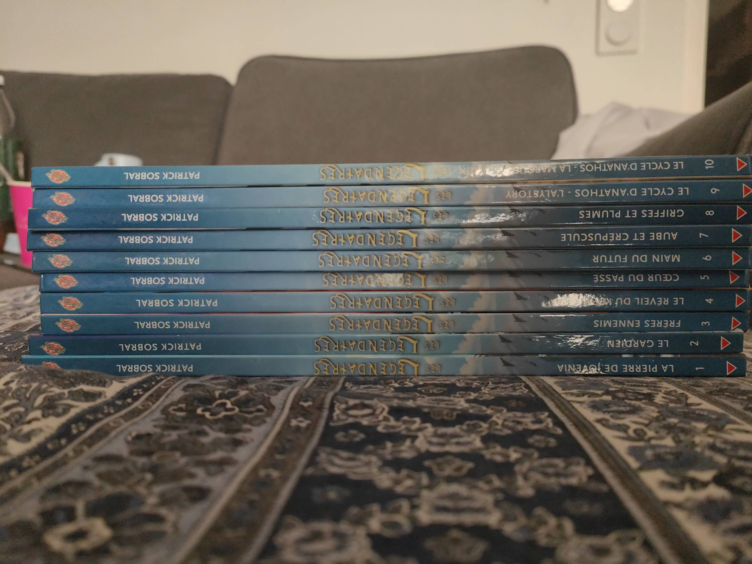 10 premiers tome des Légendaires - Patrick Sobral