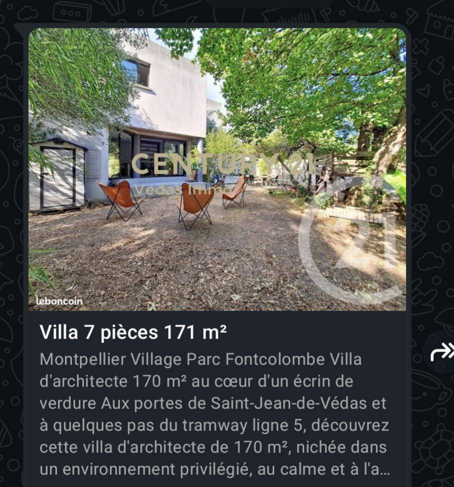 Une photo de l’annonce