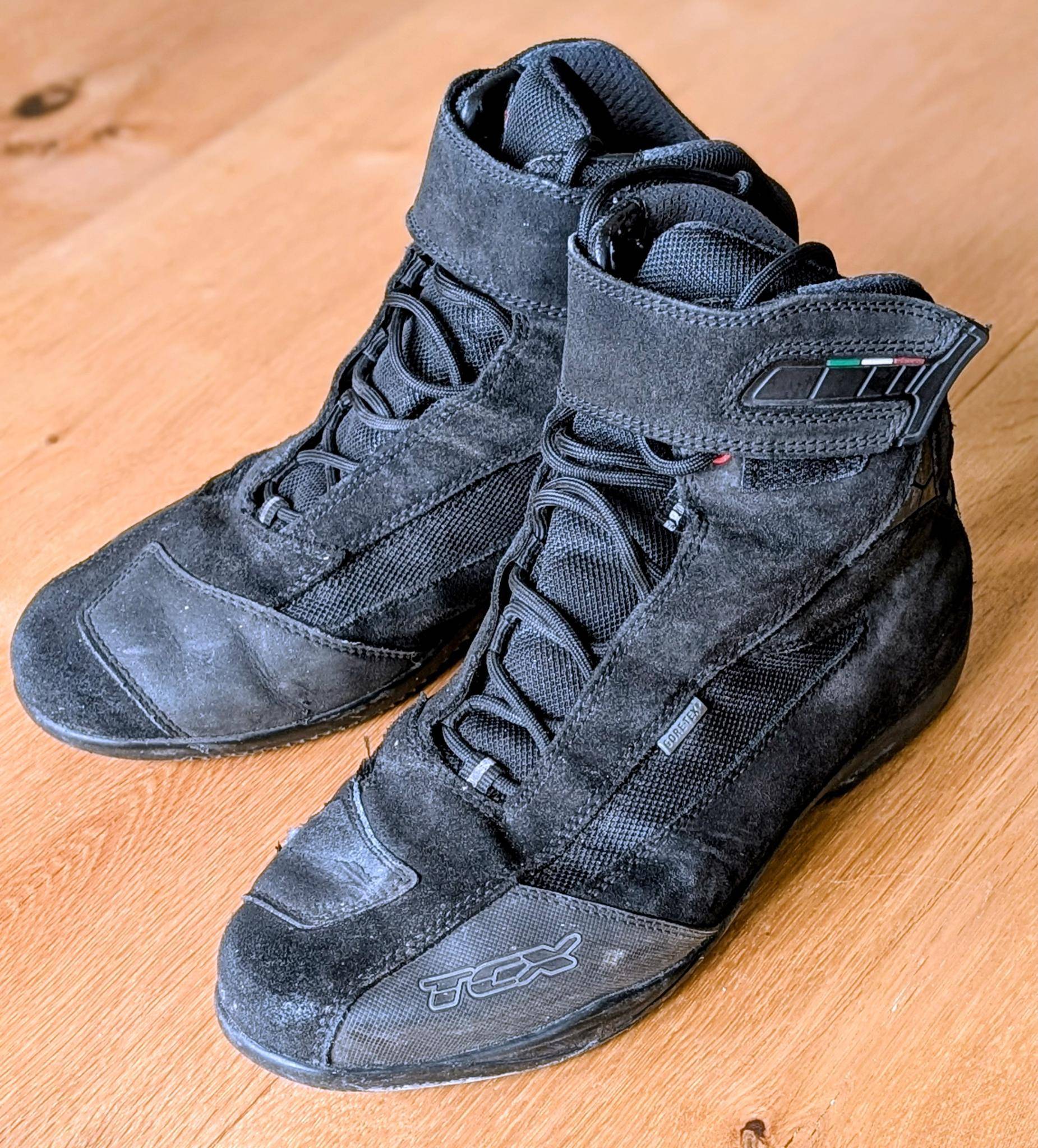 Vends paire de baskets moto TCX Jupiter EVO GTX GoreTex - Pointure 42