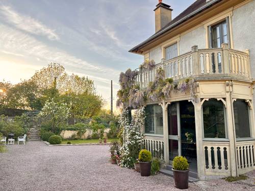 Loue maison 21 couchages en août dans l’Orne - 2 maisons familiales, jardin et grande salle pour fêtes de 120m²