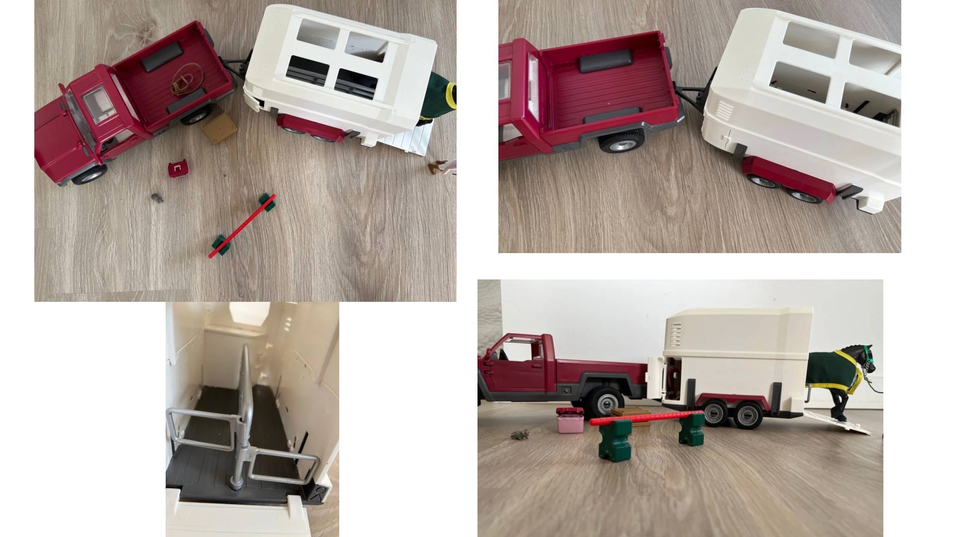 Vends pickup et van pour chevaux Schleich