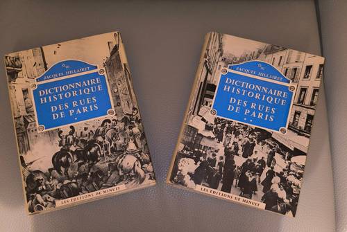 Vends dictionnaire historique des rues de Paris en 2 tomes