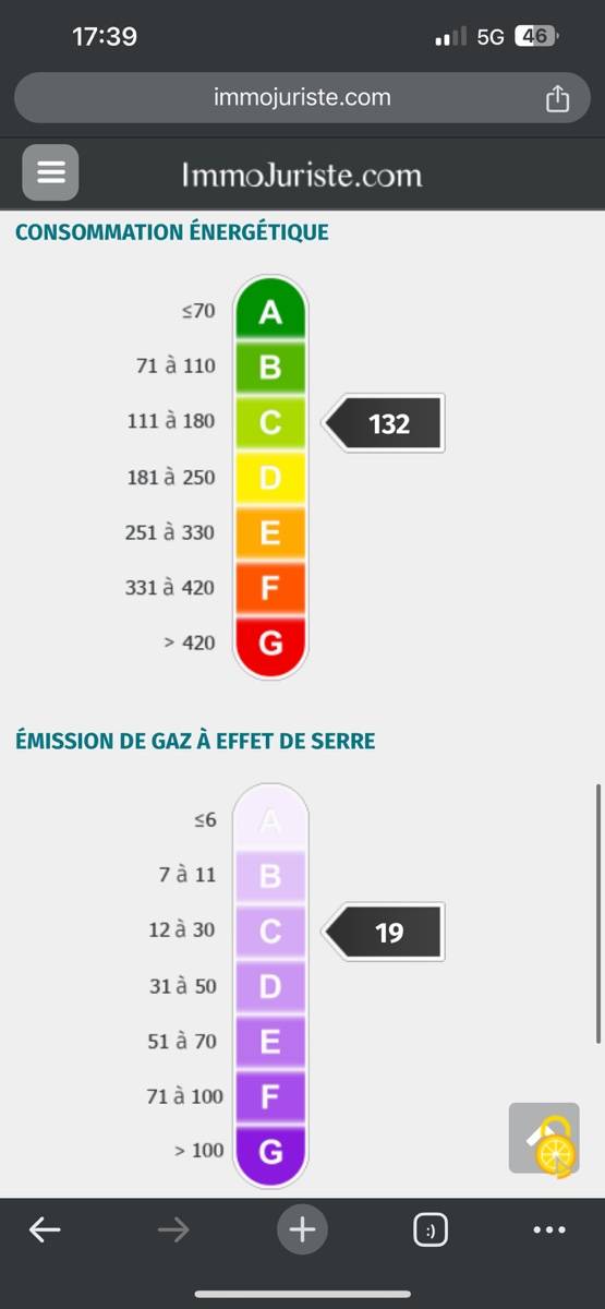 Une photo de l’annonce