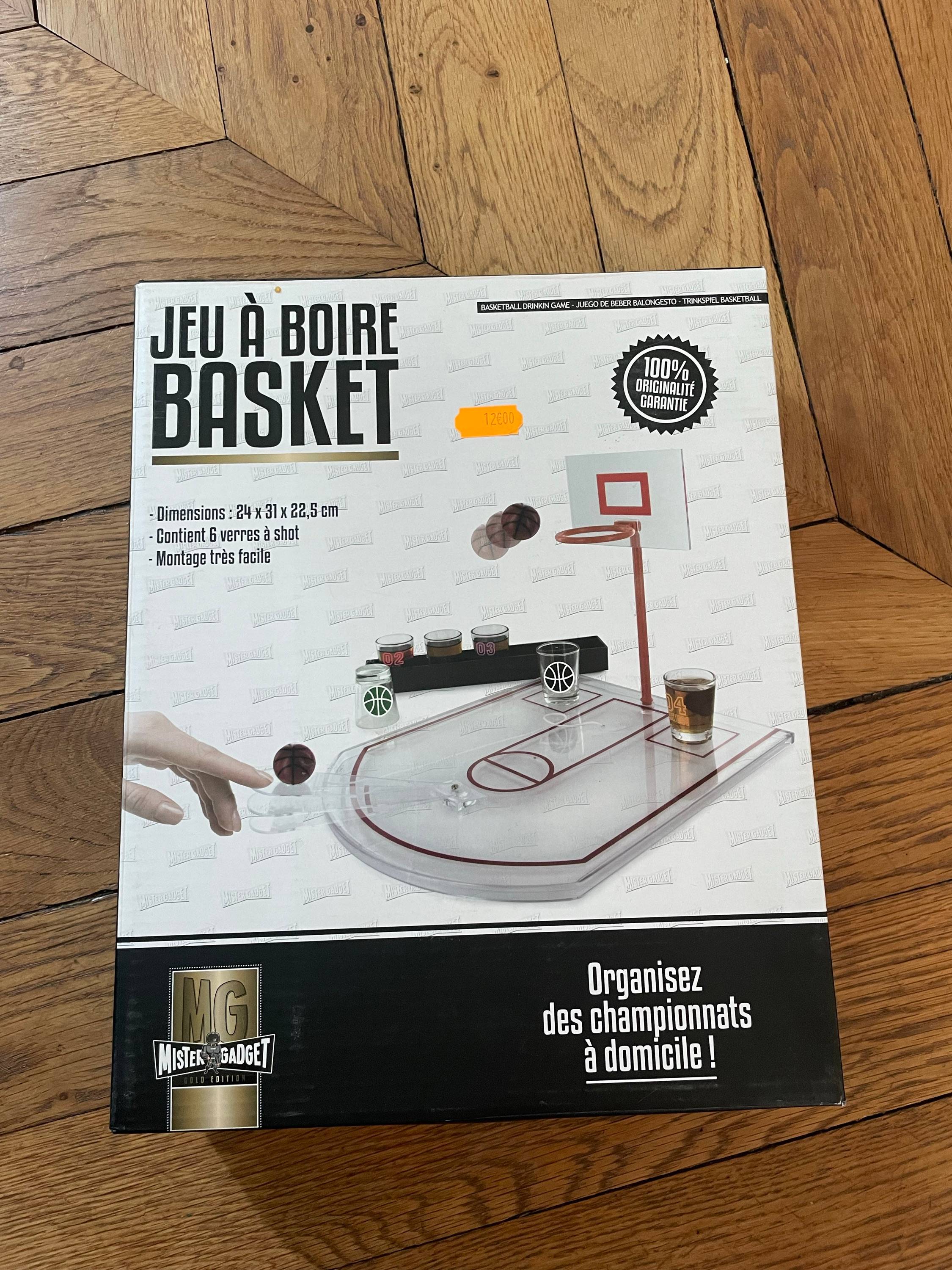 Vends jeu à boire basket