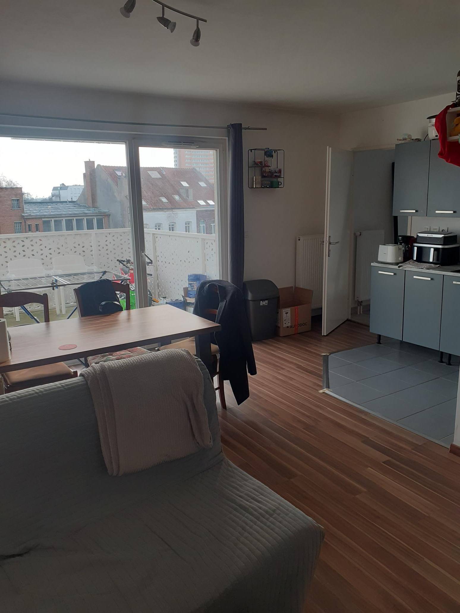 Loue T2 Roubaix centre 44m²