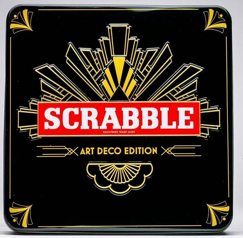 Vends Scrabble Art Déco édition limitée anglais