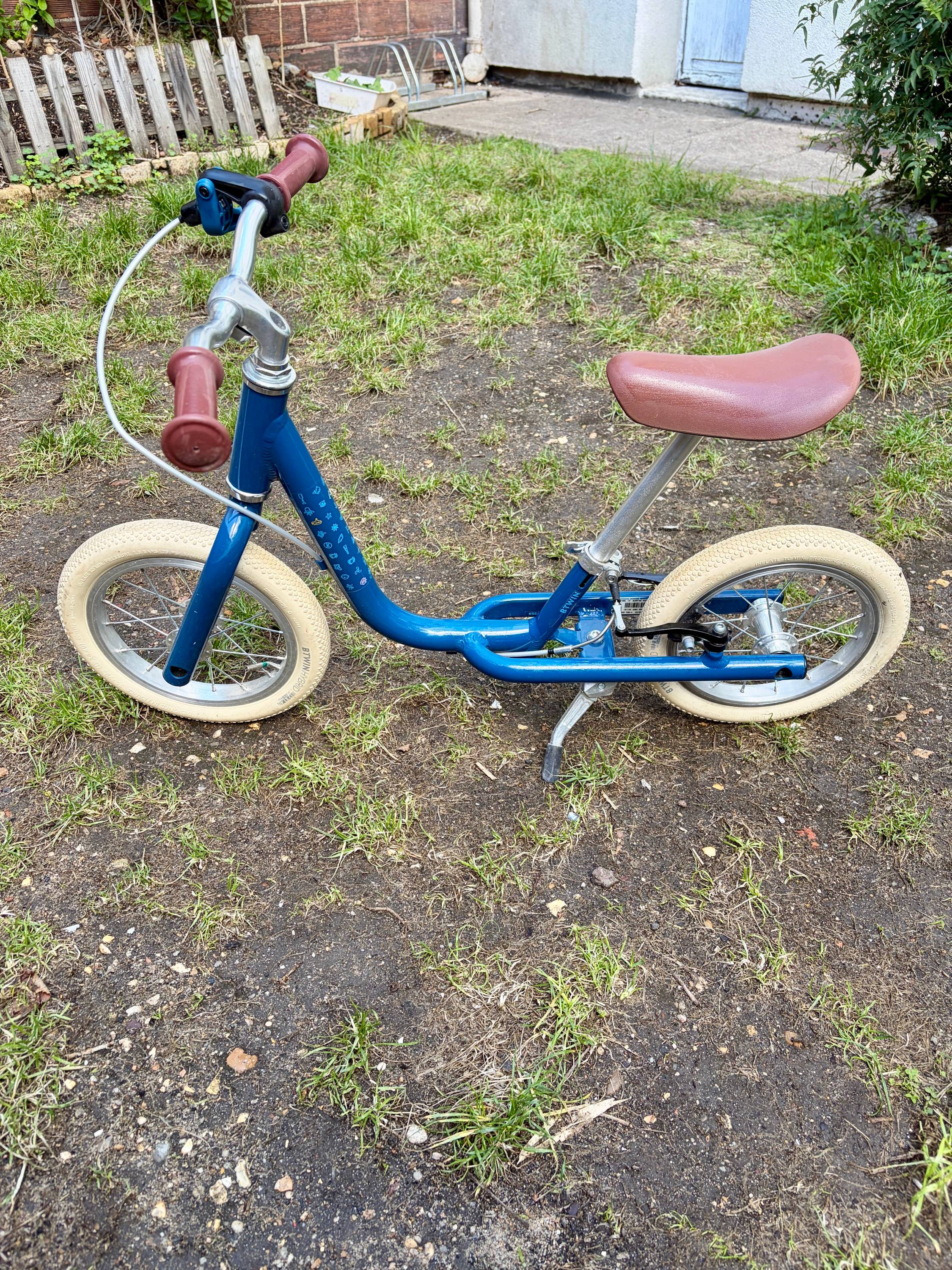 Vends draisienne Btwin enfant 12 pouces Runride 900