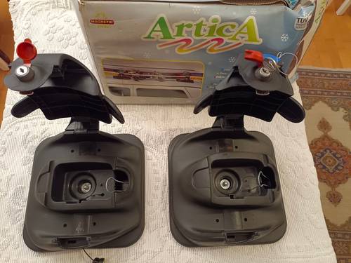 Porte skis magnétique antivol 2 paires de skis