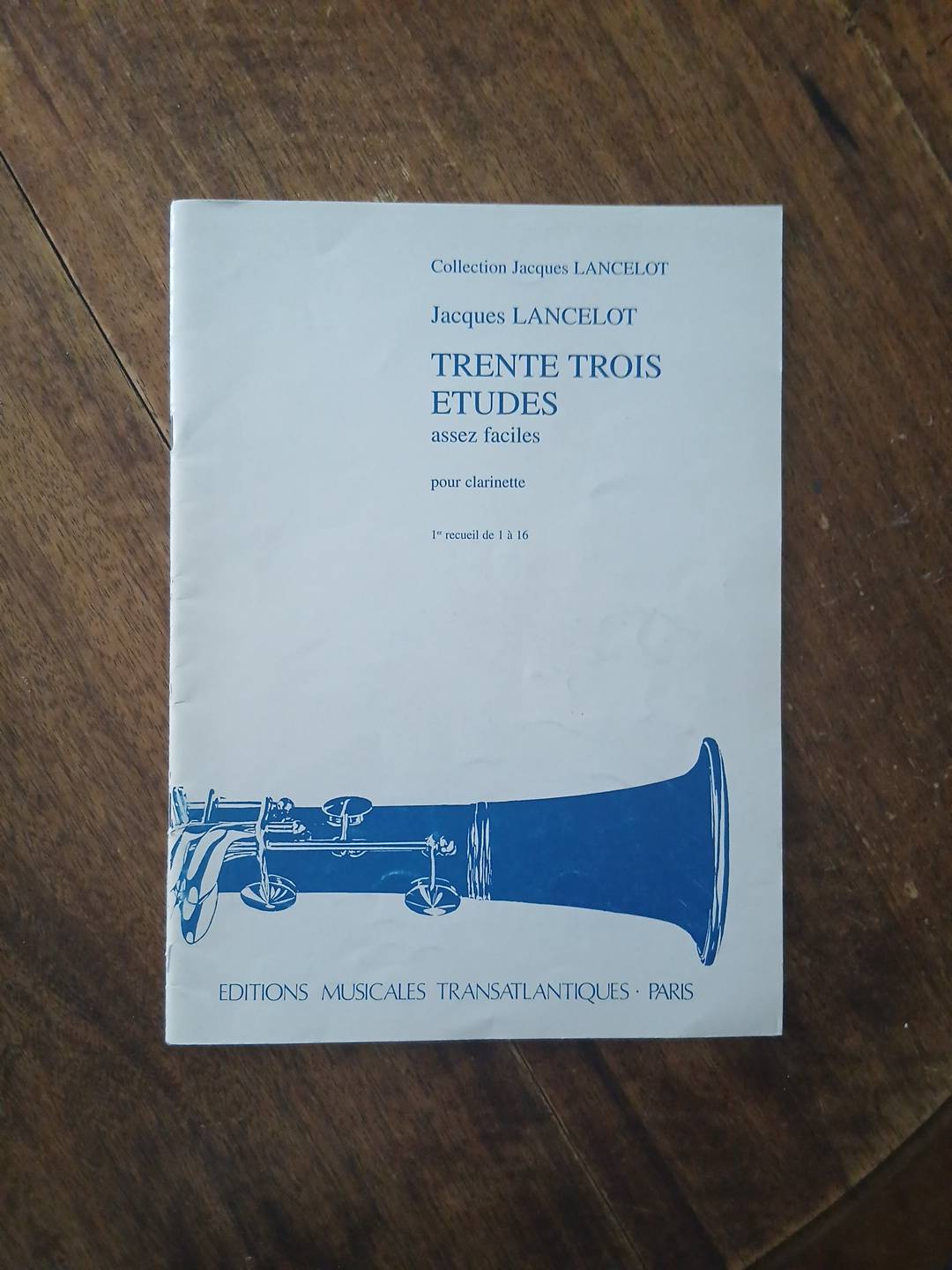 Vends 33 études Lancelot