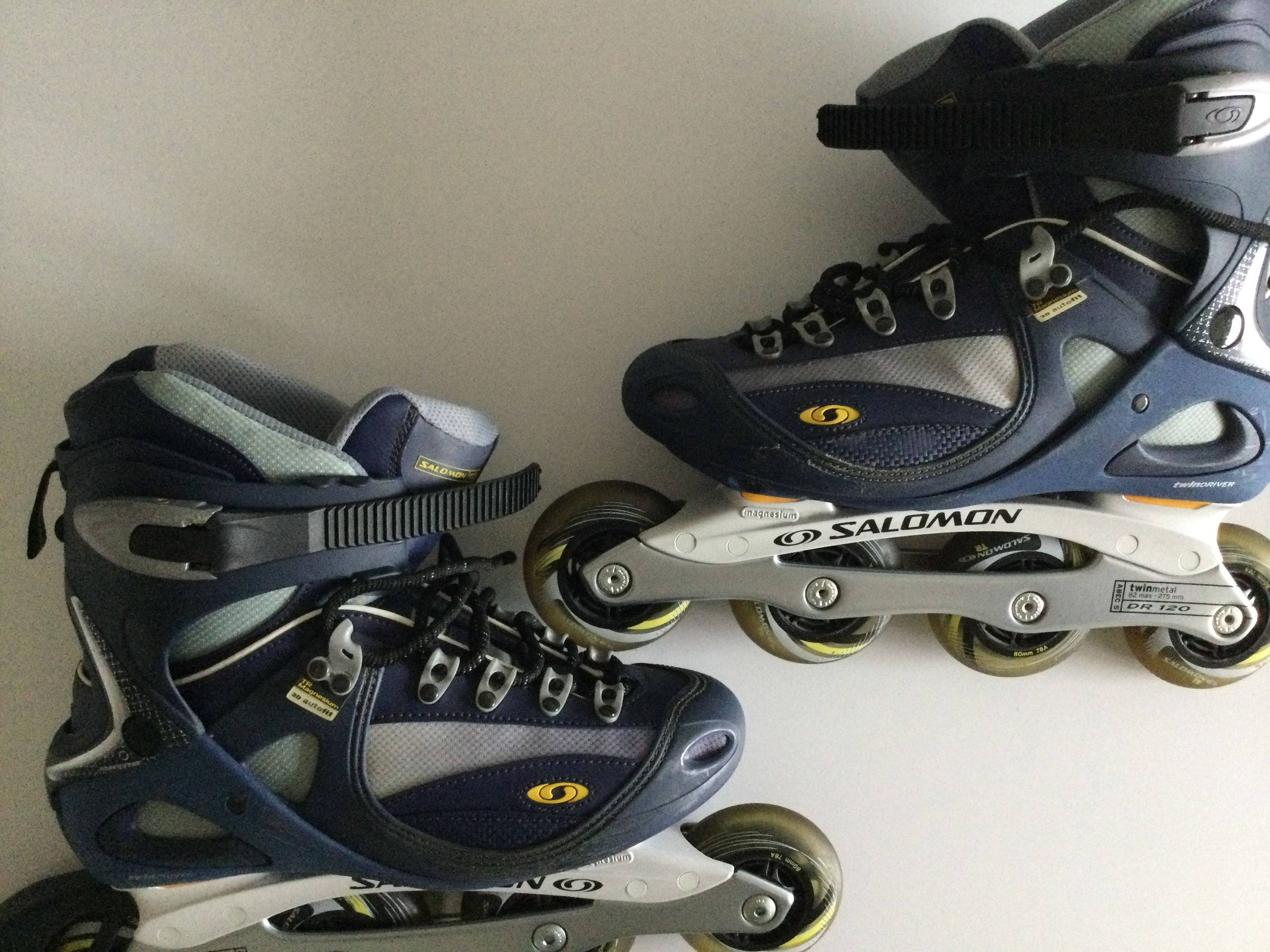 Vends paire de roller femme + protections