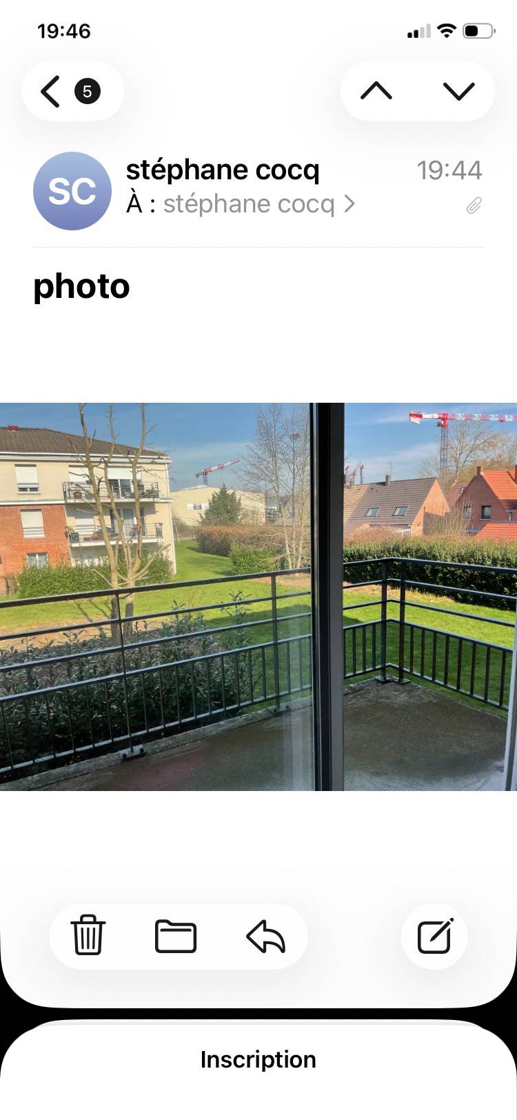 Une photo de l’annonce