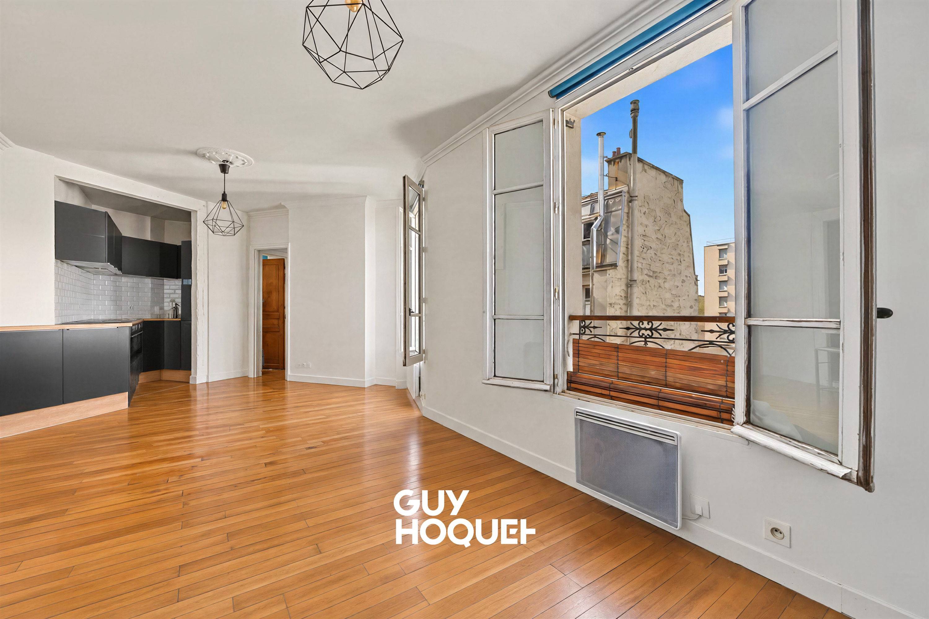 Appartement 2 pièces lumineux - 43.34m²