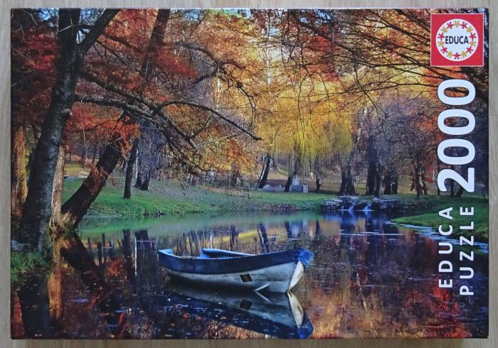 Vends puzzle "paysage" 2000 pièces, complet et en parfait état