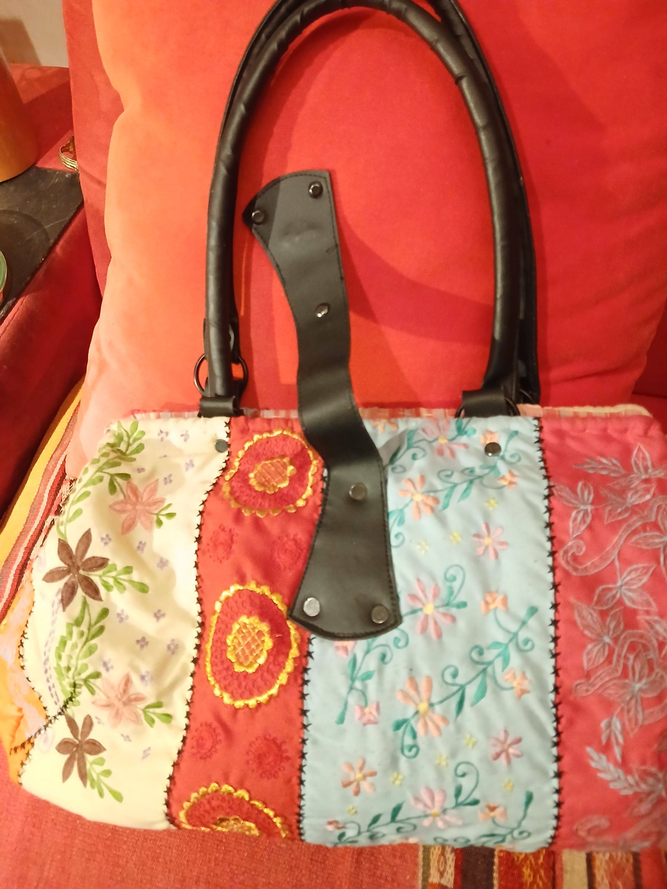 Vends sac patchwork