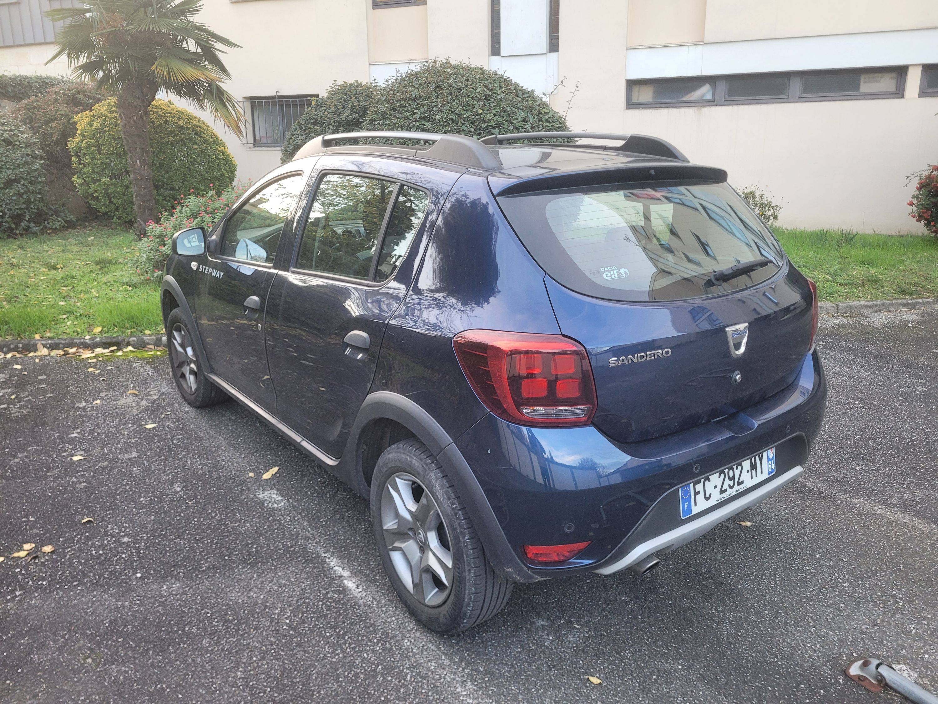 Vends Dacia Sandero Stepway, 2018, 78000km