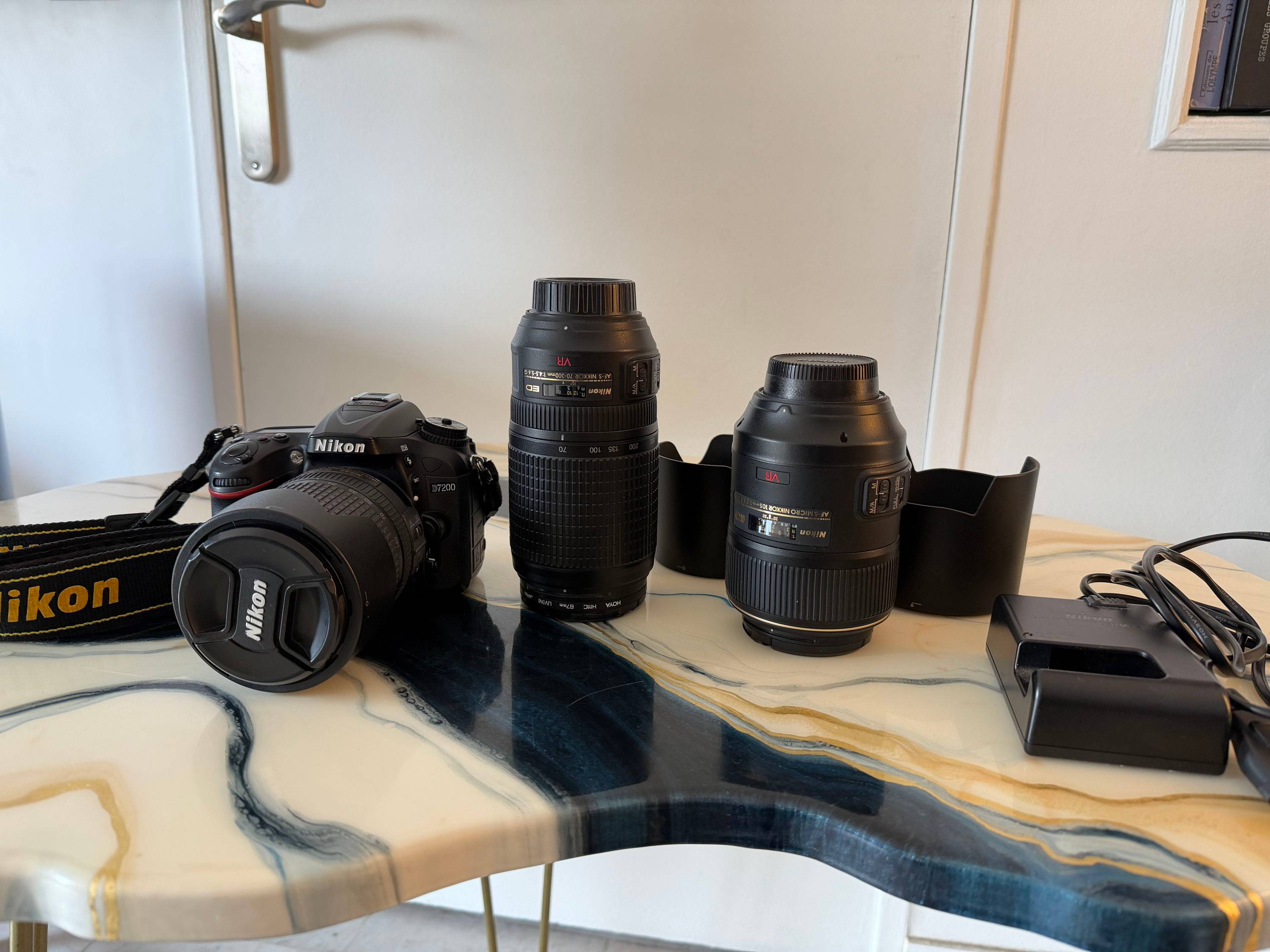 Vends appareil photo et objectifs