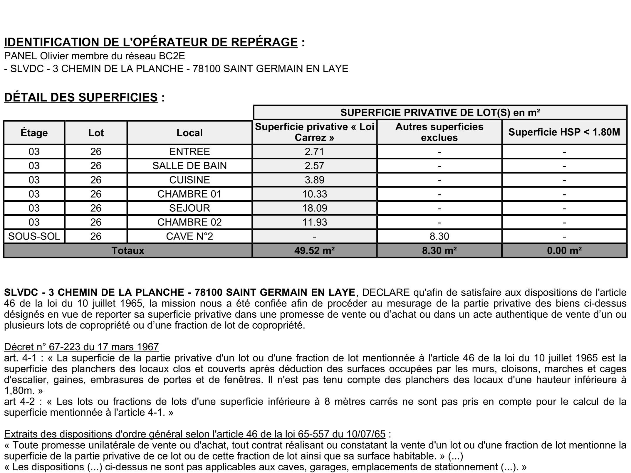 Une photo de l’annonce
