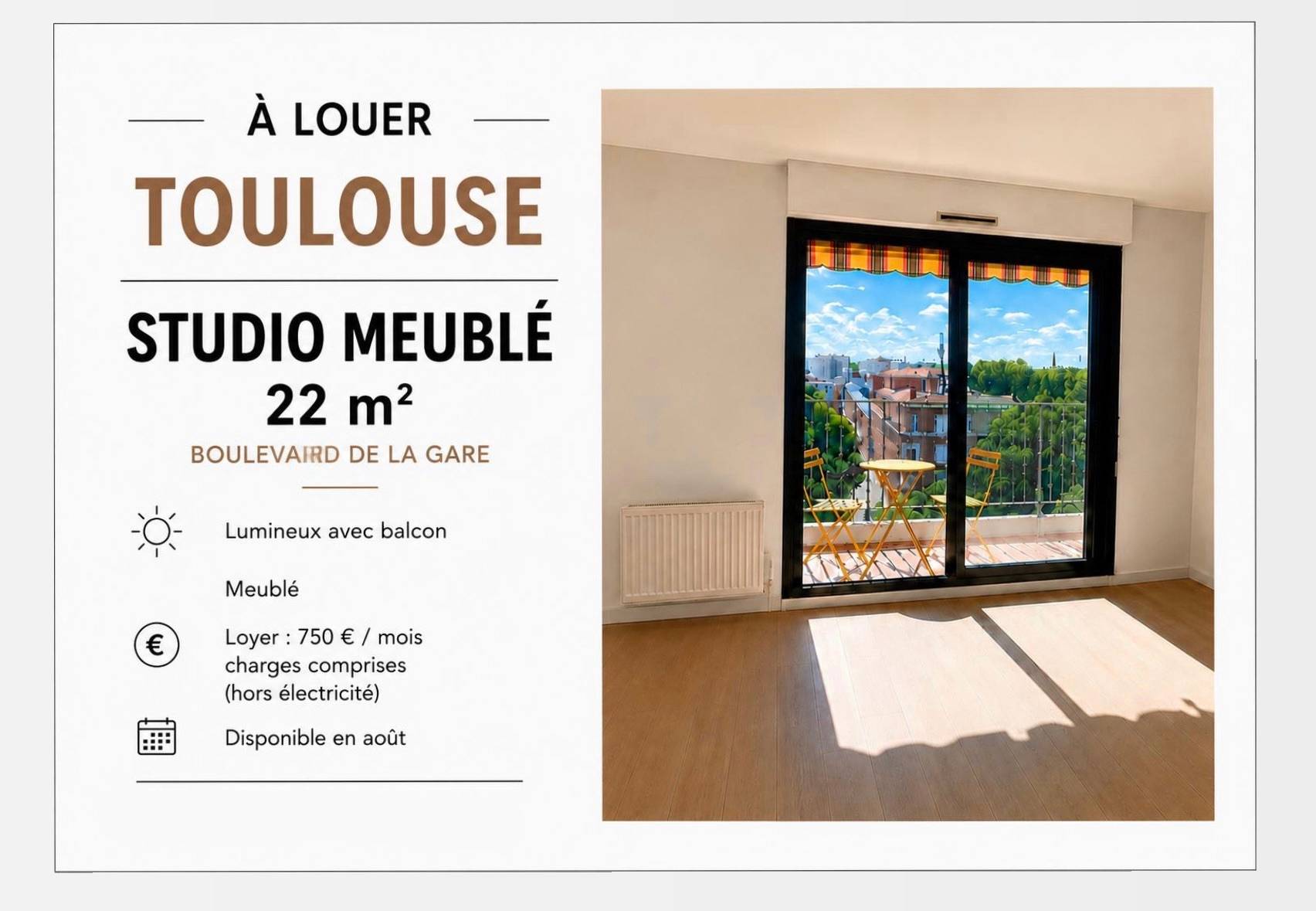 Une photo de l’annonce