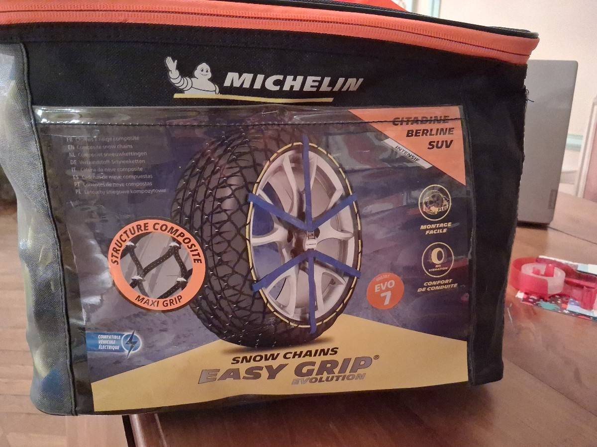 Chaines Neige Michelin EVO 7 . Toutes NEUVES !