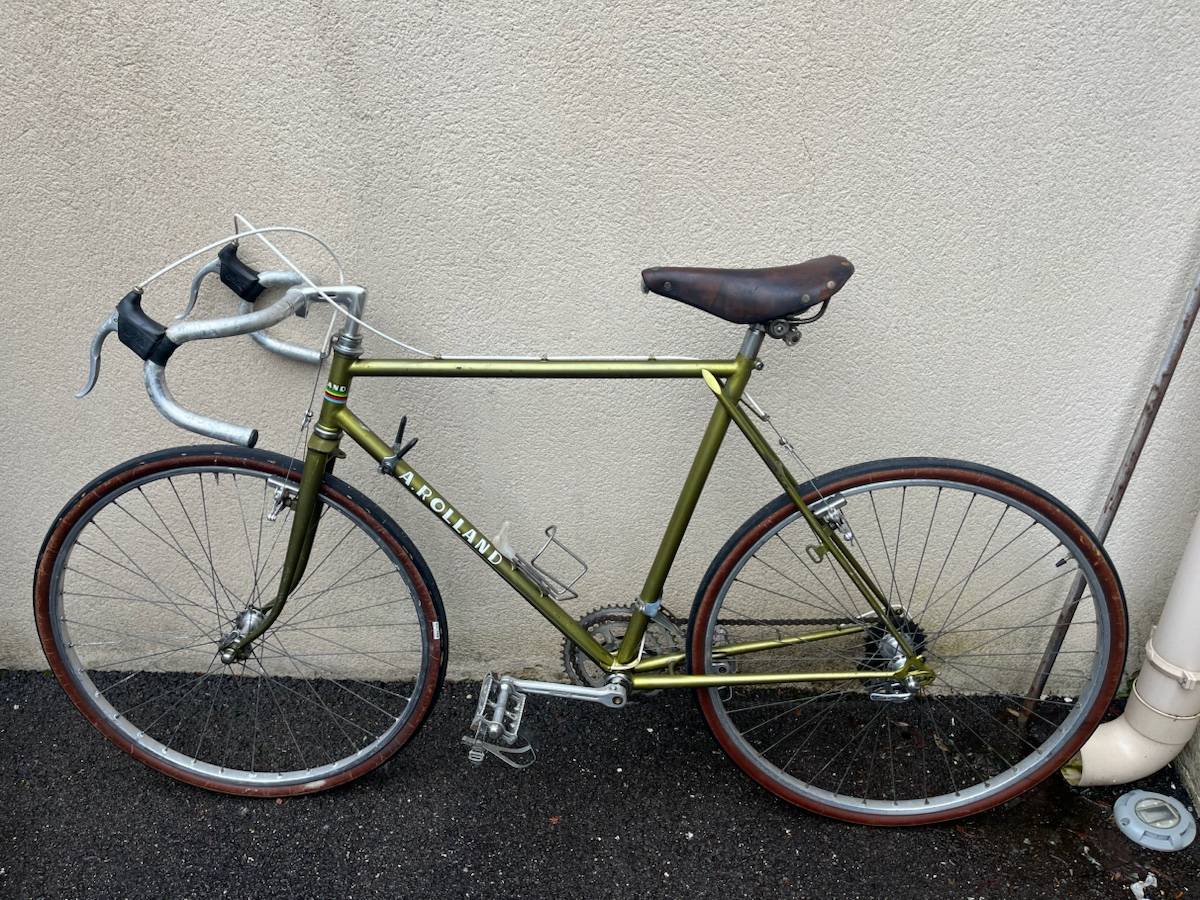 Vends vélo de course vintage A. Rolland – artisan cadreur (Puteaux) – full french – état exceptionnel