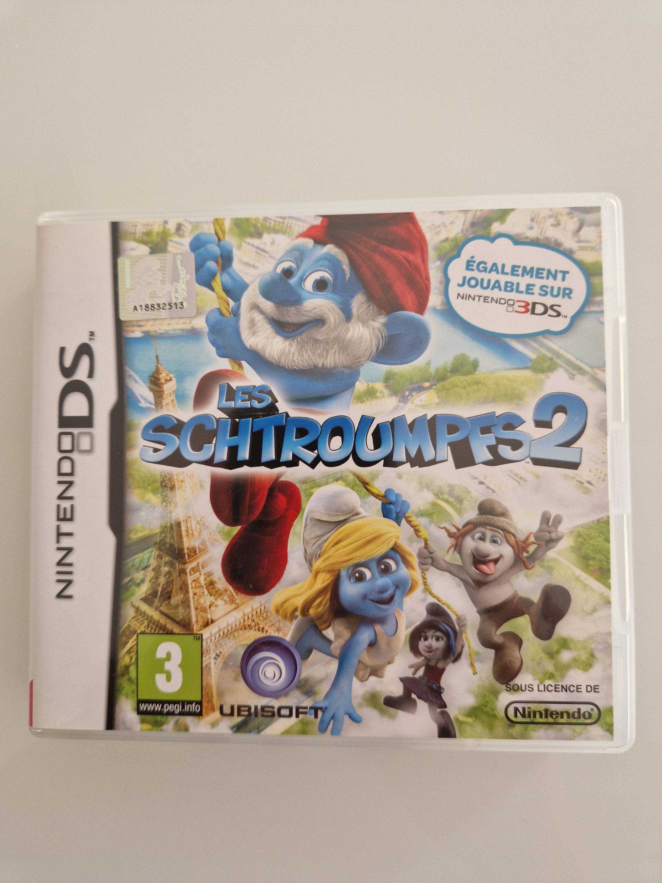 Vends Jeu Nintendo 3DS Schtroumpfs 2