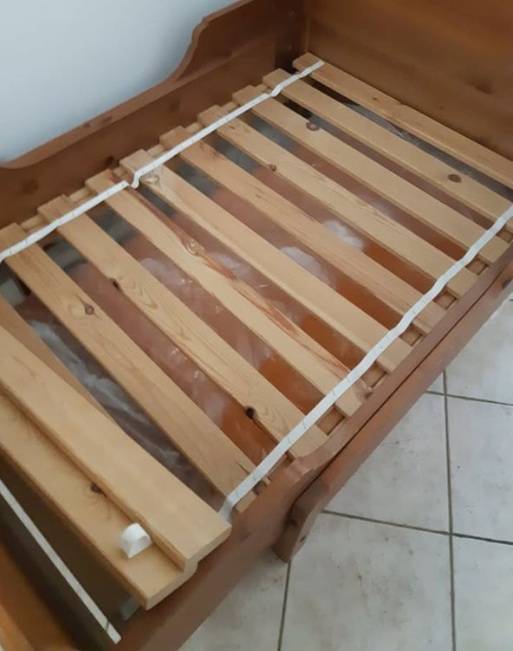 Vends lit extensible enfant IKEA SUNDVIK avec matelas – très bon état