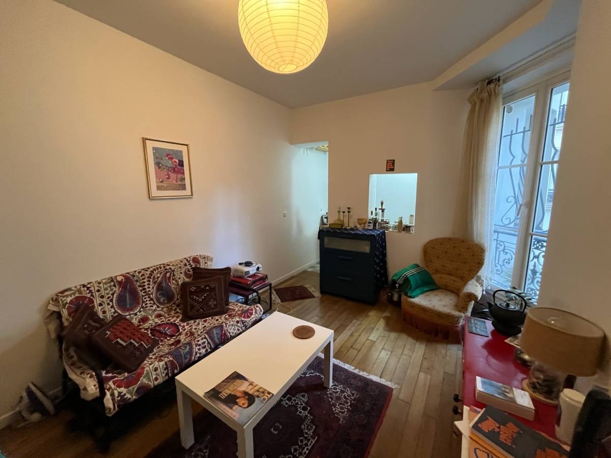Sous-loue appartement - 38m² - Paris 18ème