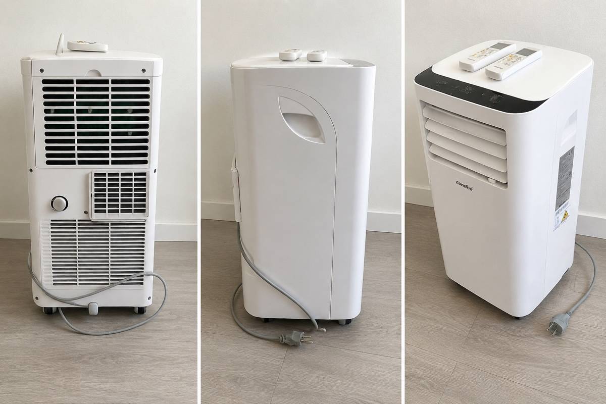 Vends climatiseur portable 9000 BTU – 3 en 1 – quasi neuf – très efficace été