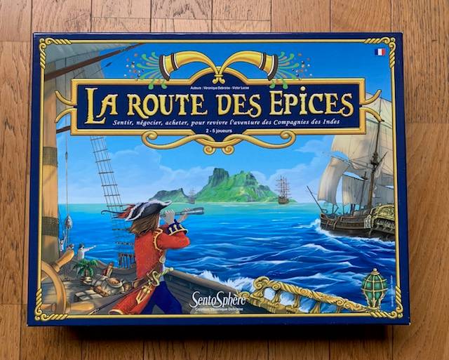 Jeu de société La Route des Epices (Sentosphere) - Neuf