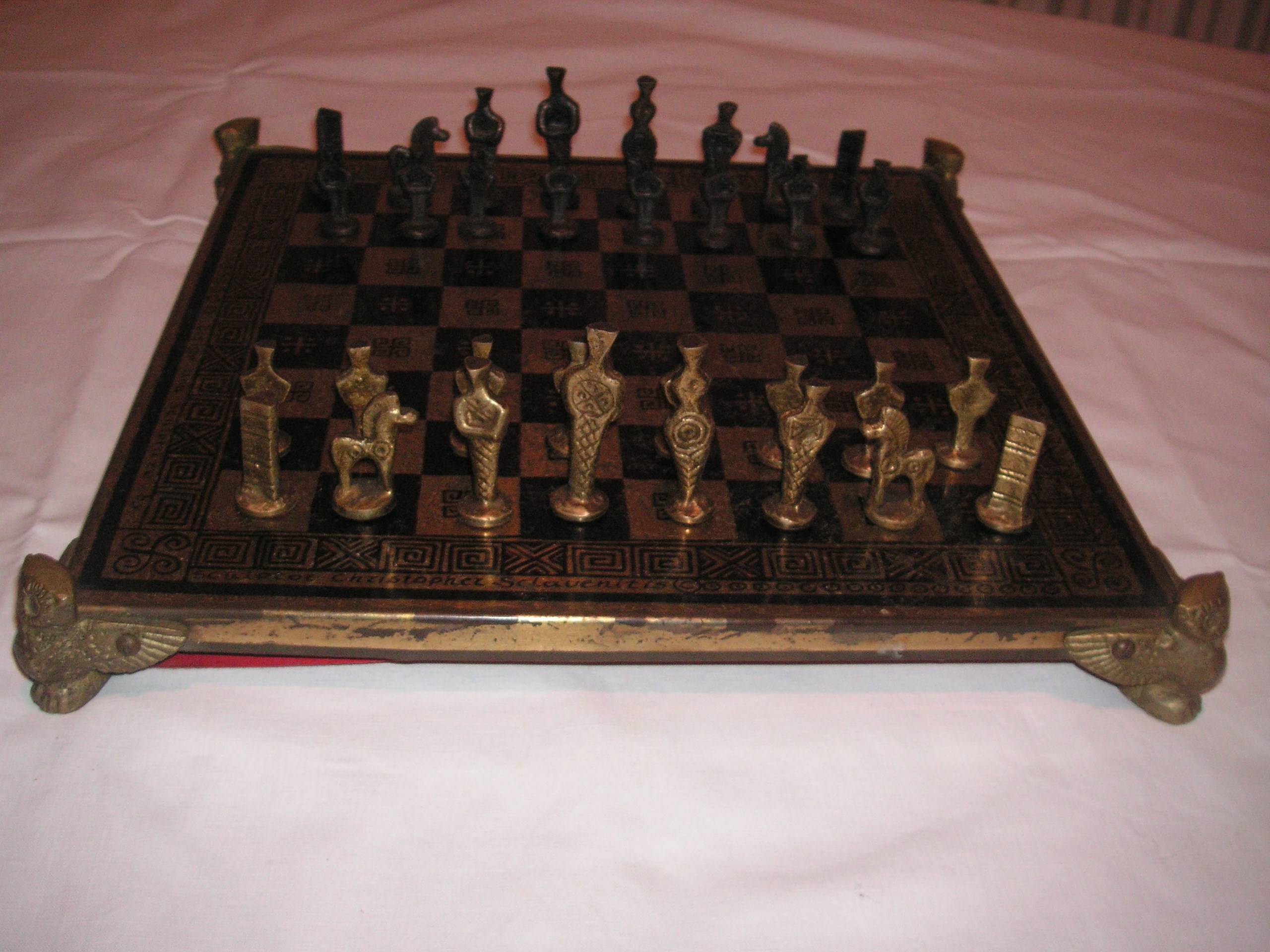 Vends échiquier vintage