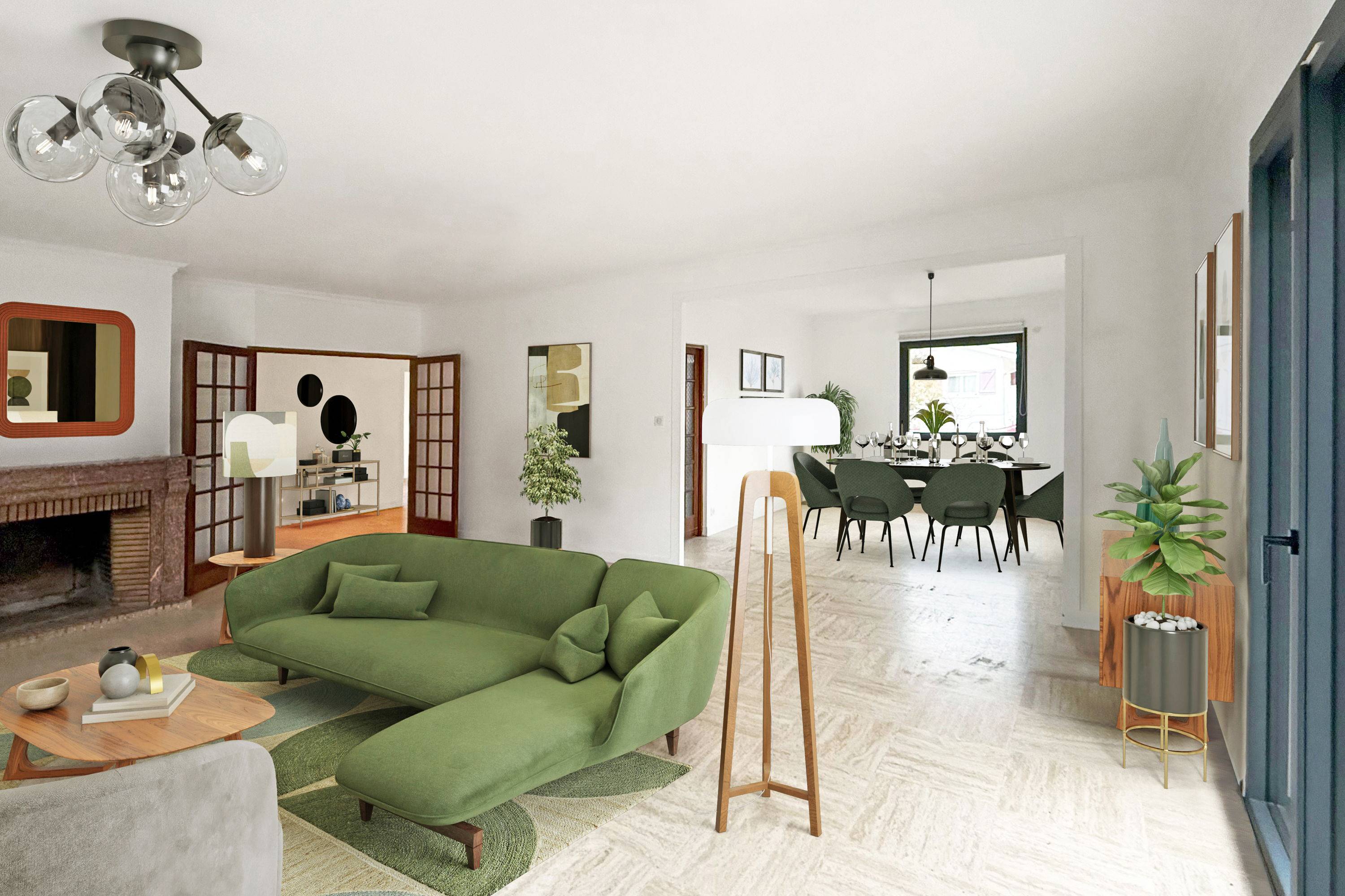 Vends maison familiale rénovée indépendante avec jardin - 150m² - Cauderan Mondesir