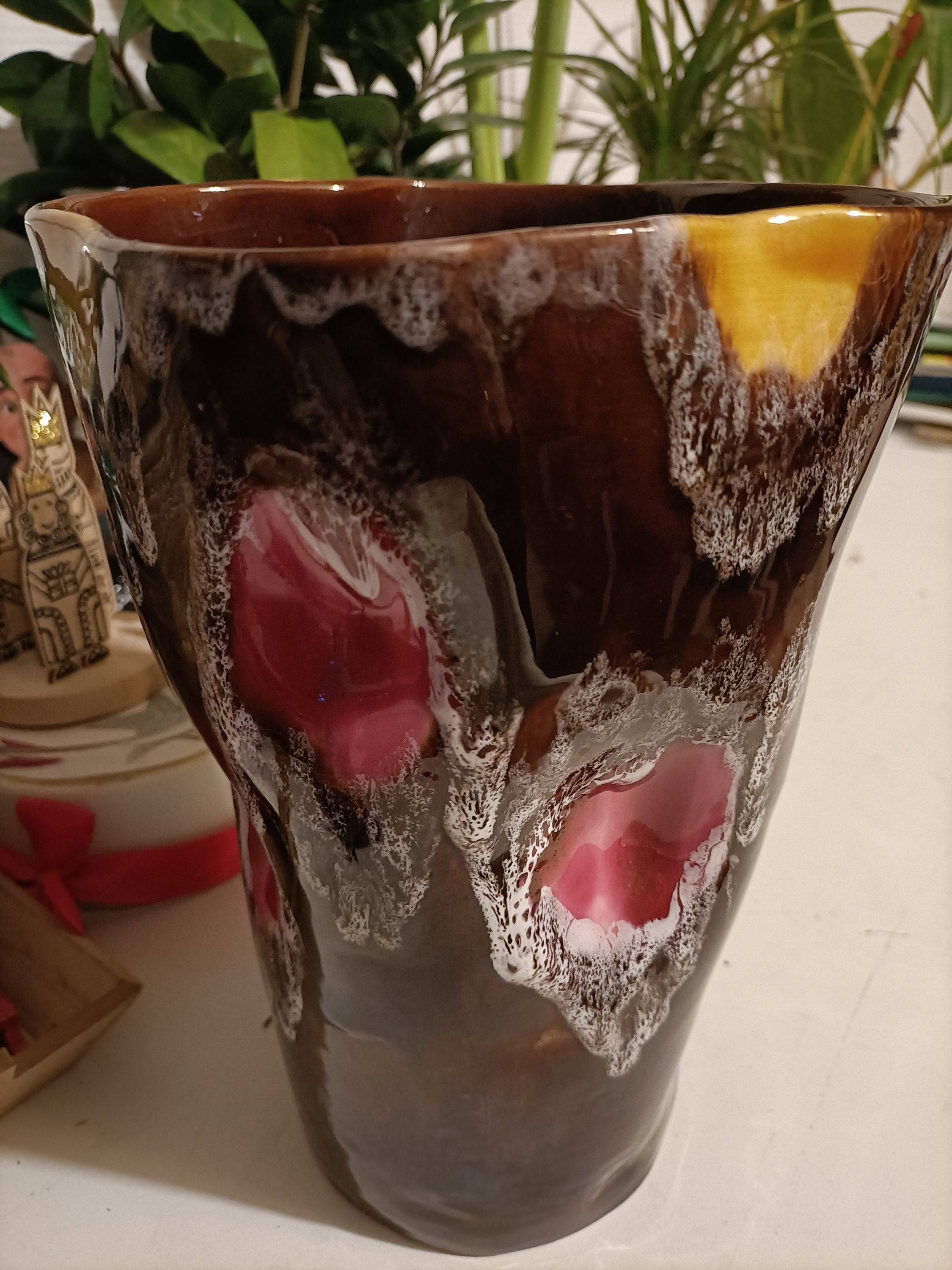 Grand Vase signé Vallauris - Années 70