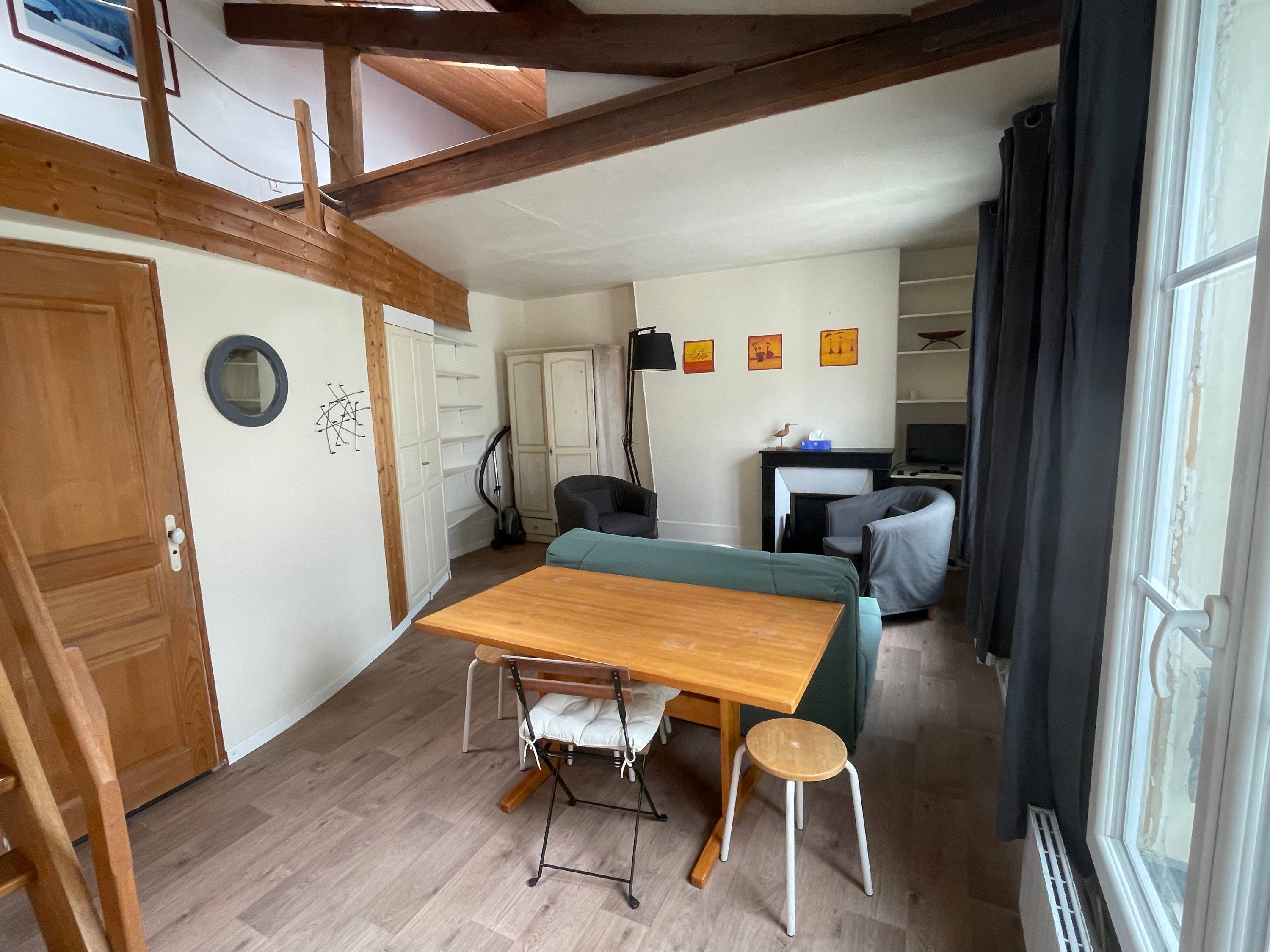 Loue grand studio/dupleix meublé de 45m² Paris 15ème
