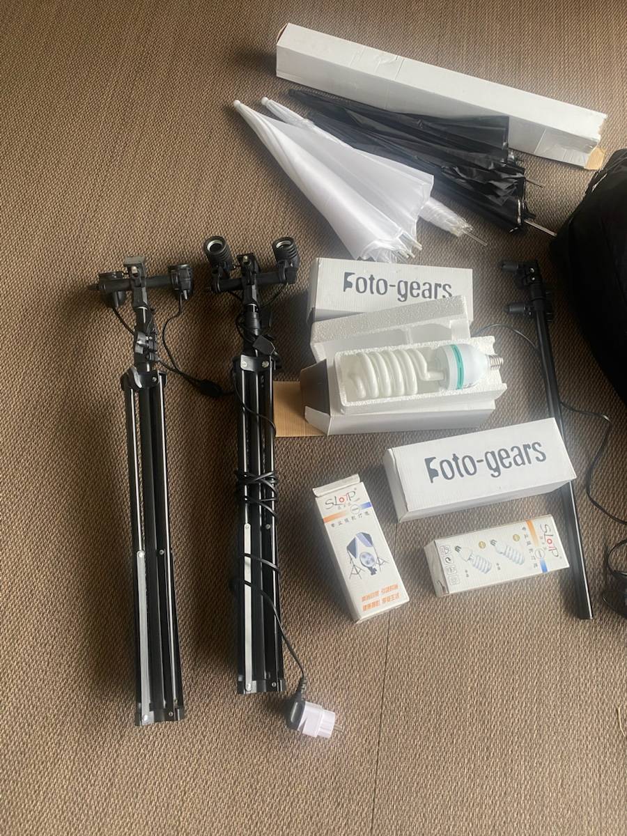 Vends kit studio photos éclairage
