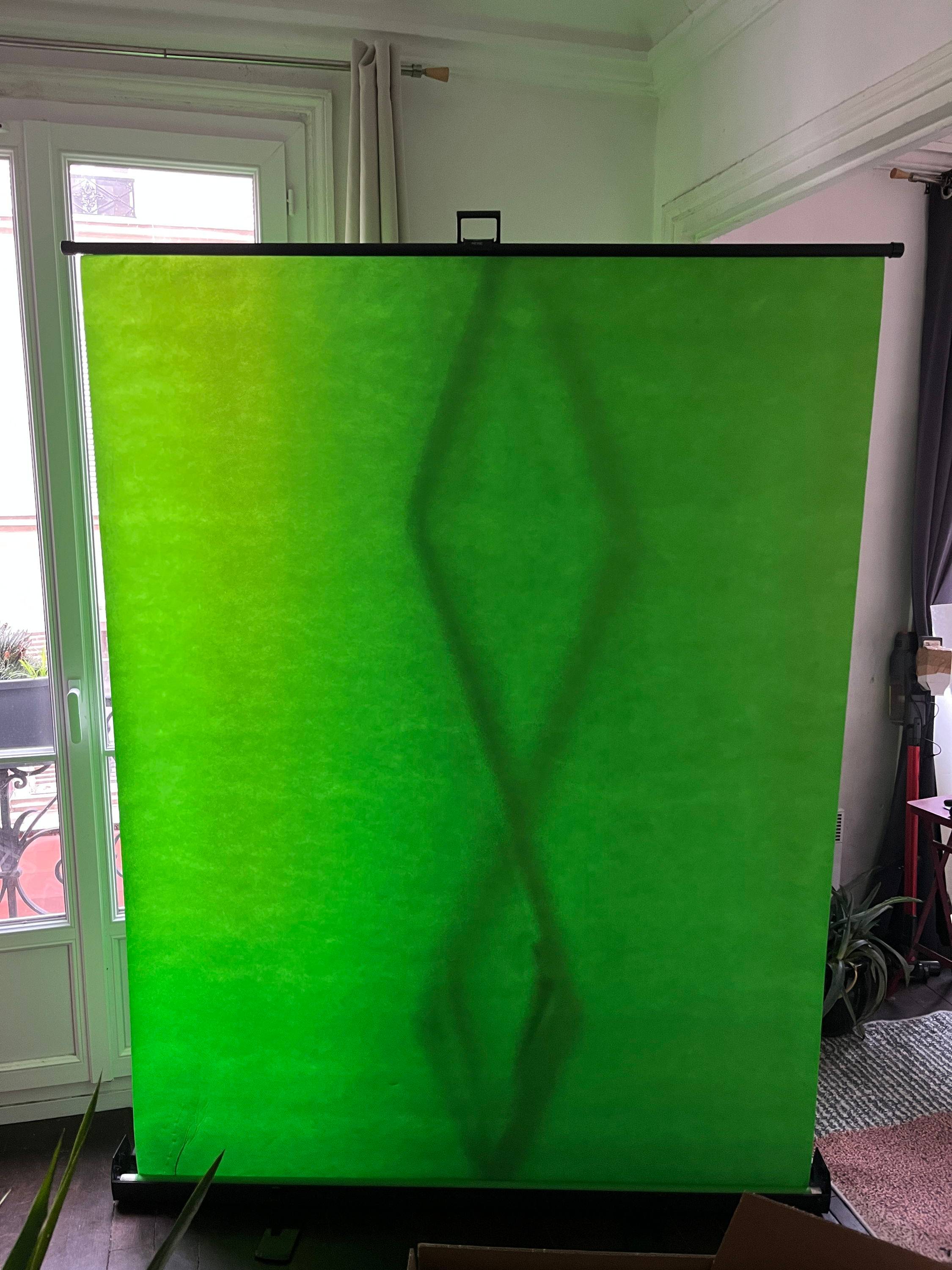 Vends fond vert pour tournage vidéo