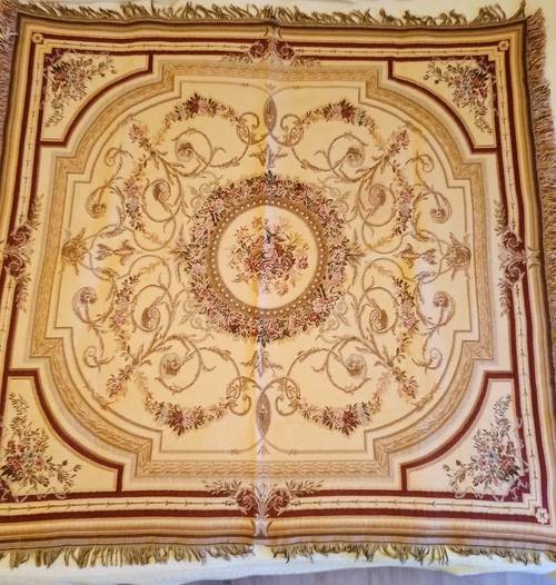 Pièce de tissus tapisserie «motif floral Joséphine »