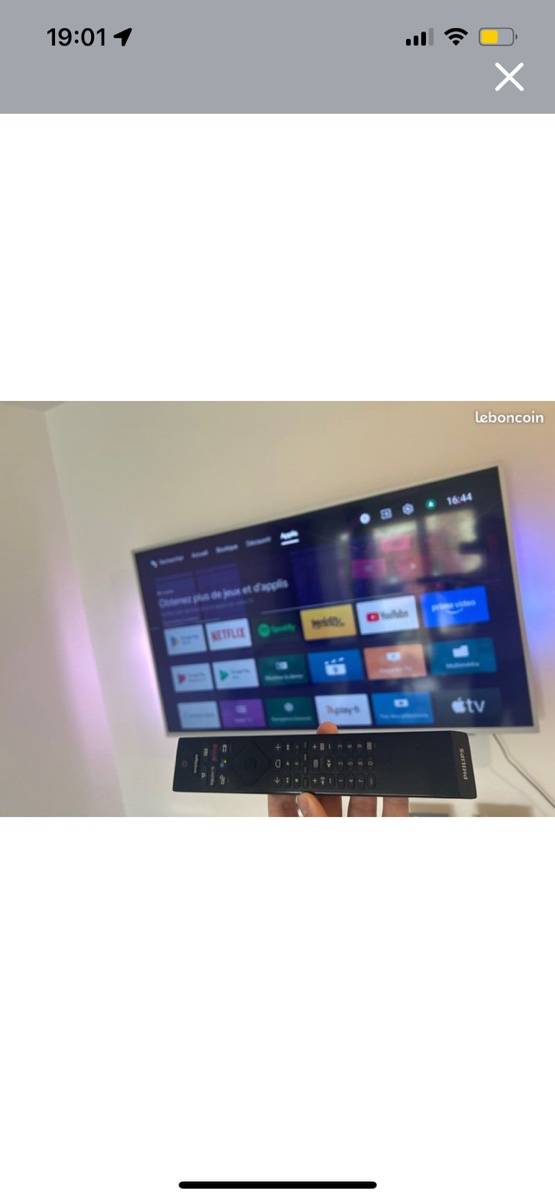 Télé Philips S8PUS855 décembre 2025 occasion