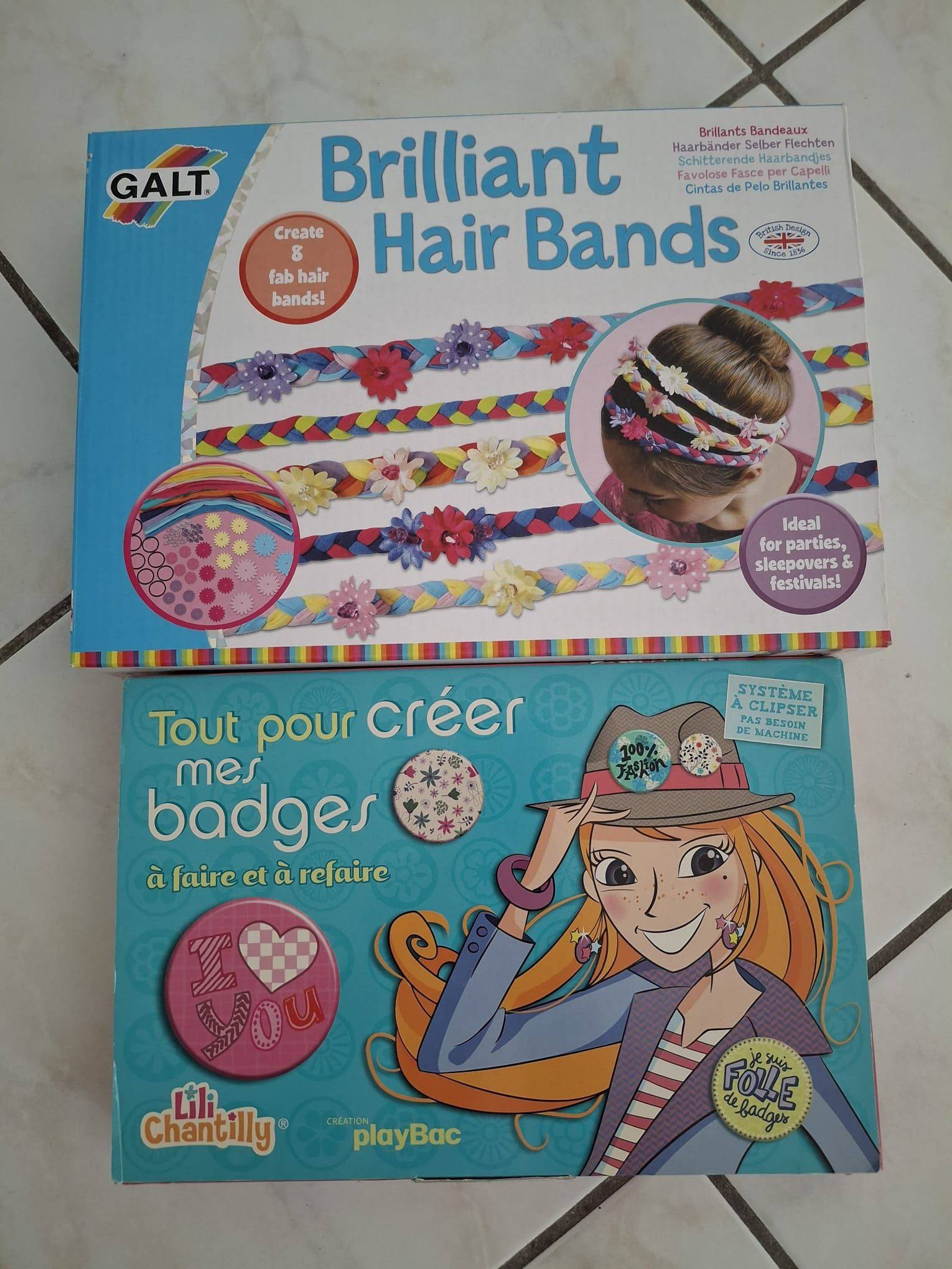 Vends jeux créatifs enfants
