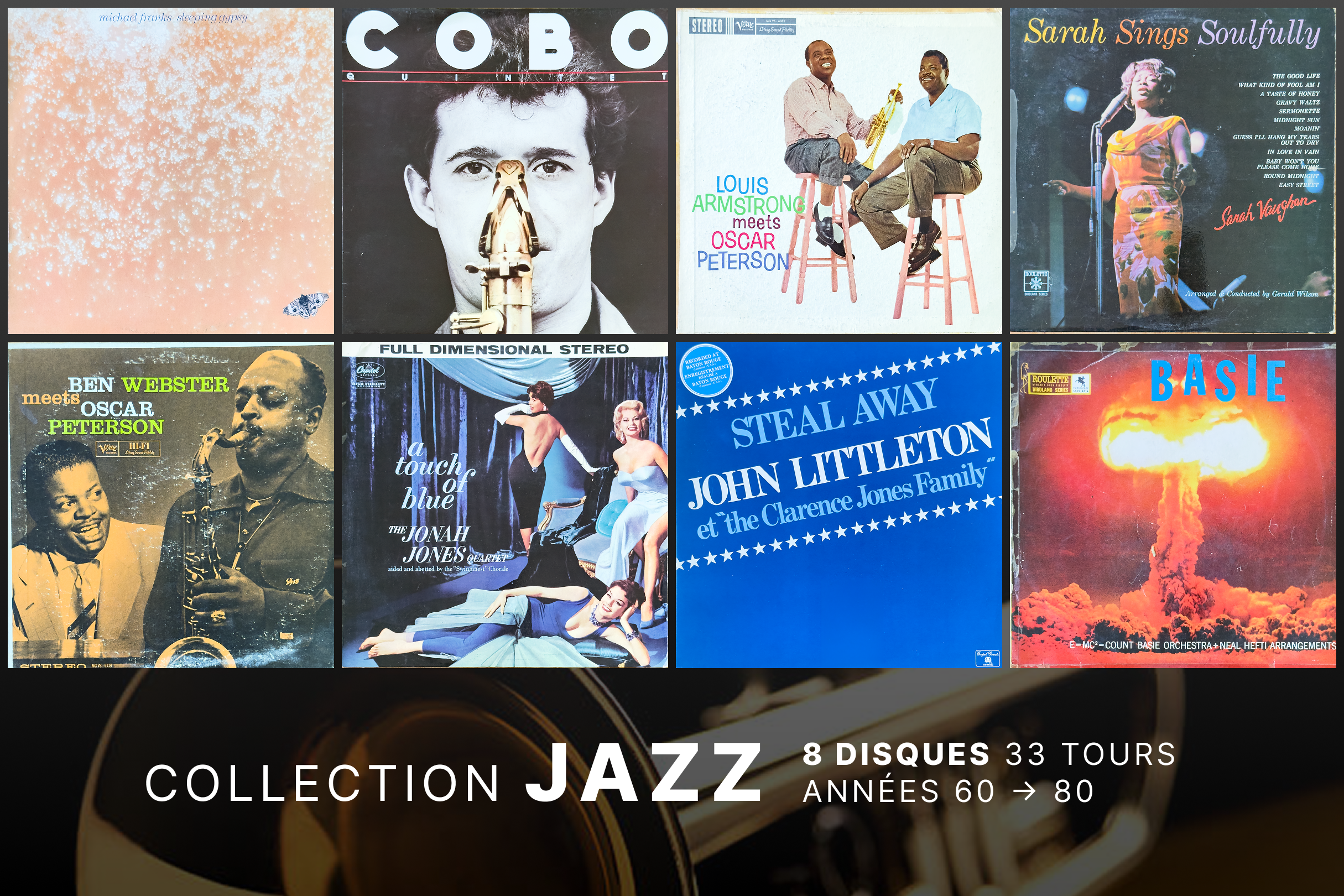 🎷 Lot de 8 vinyles jazz : des classiques à adopter !