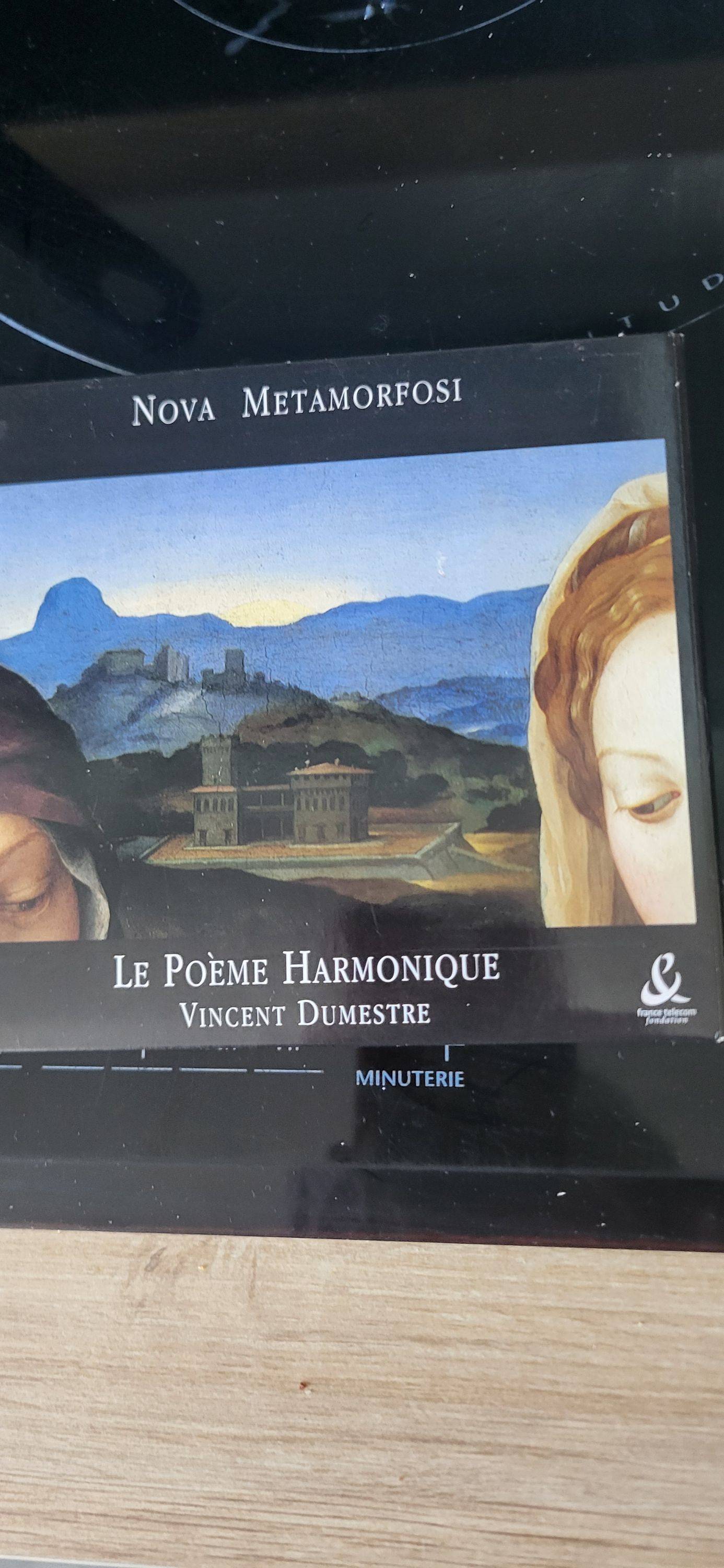 Vends CD Nova Metamorfosi, le poème harmonique