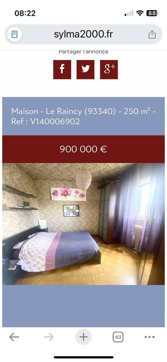 Une photo de l’annonce