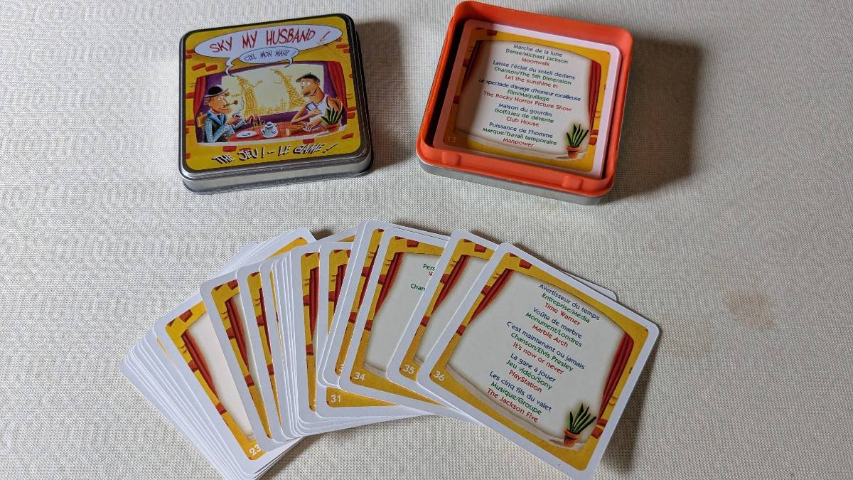 Jeu de société "Sky m’y husband"