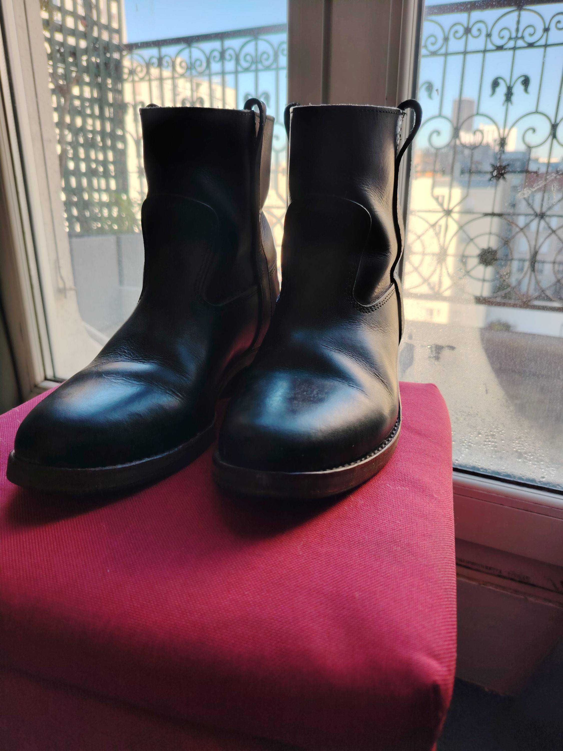 Vends belles bottes Guardiane en cuir - Pointure 38