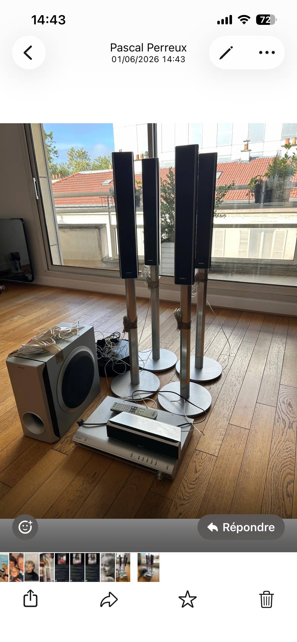 Vends home cinéma