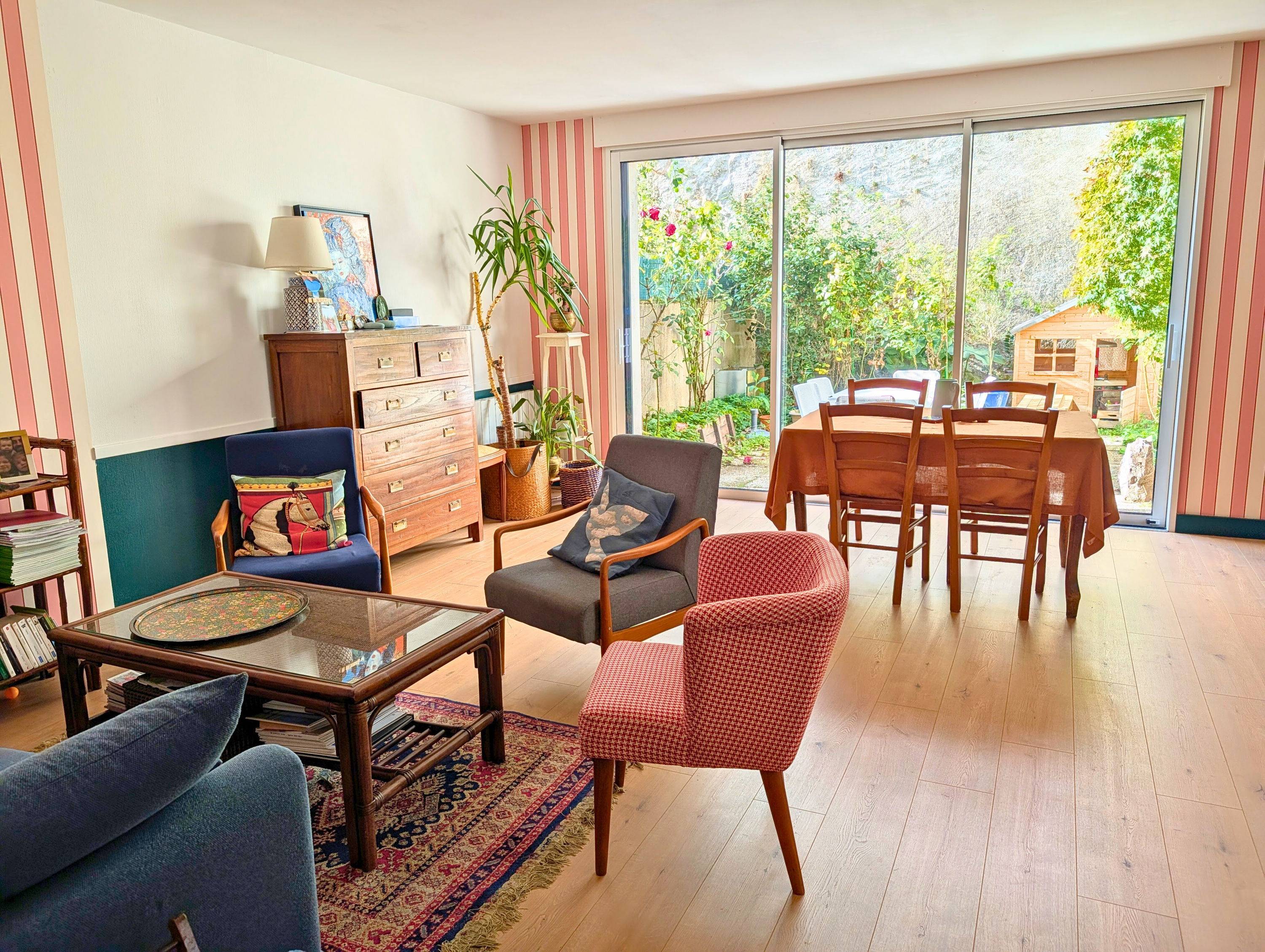 Loue maison meublée - 138m² - Quartier St Félix / Motte Rouge Nantes