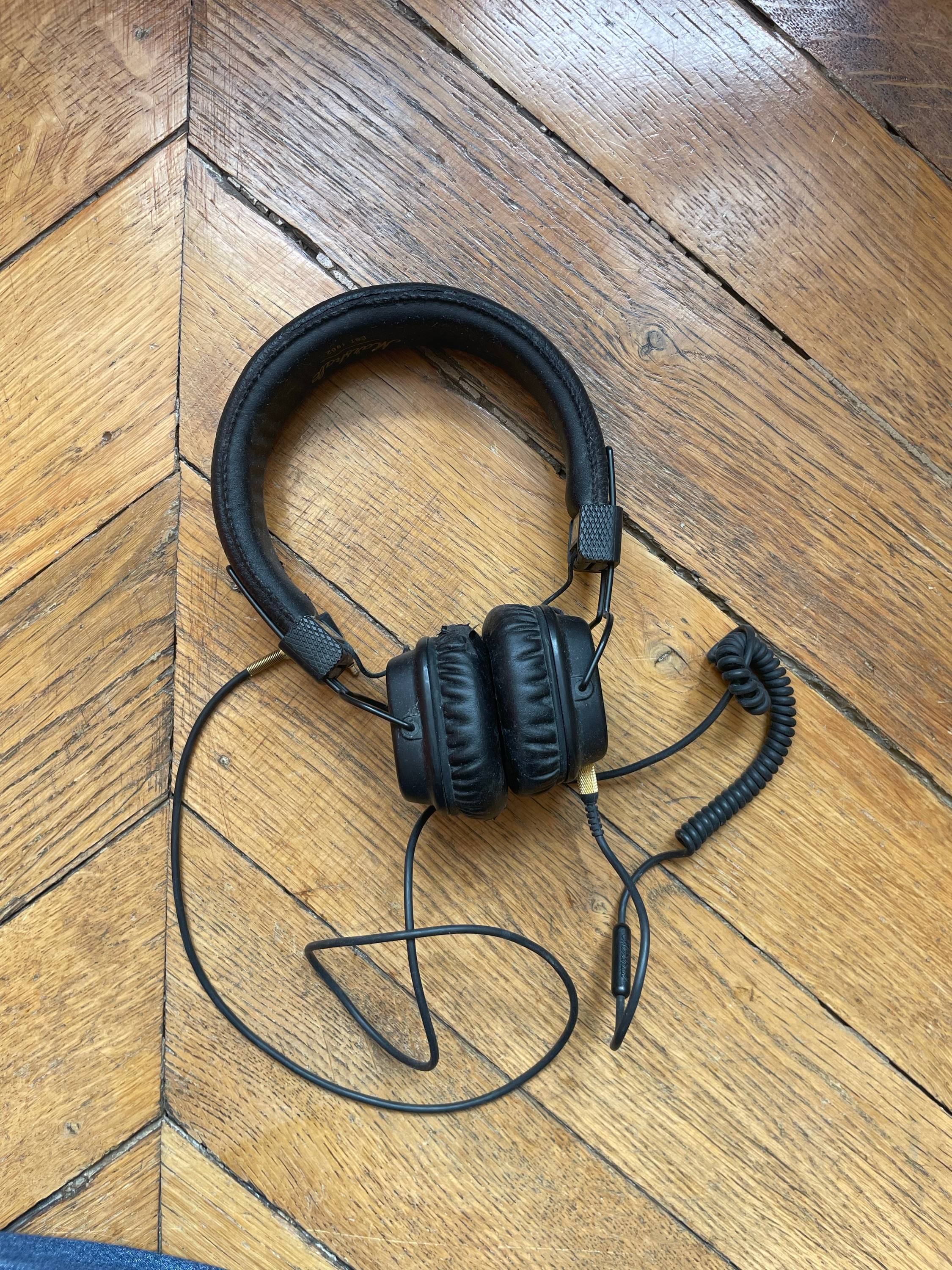 Vends casque fil Marshall